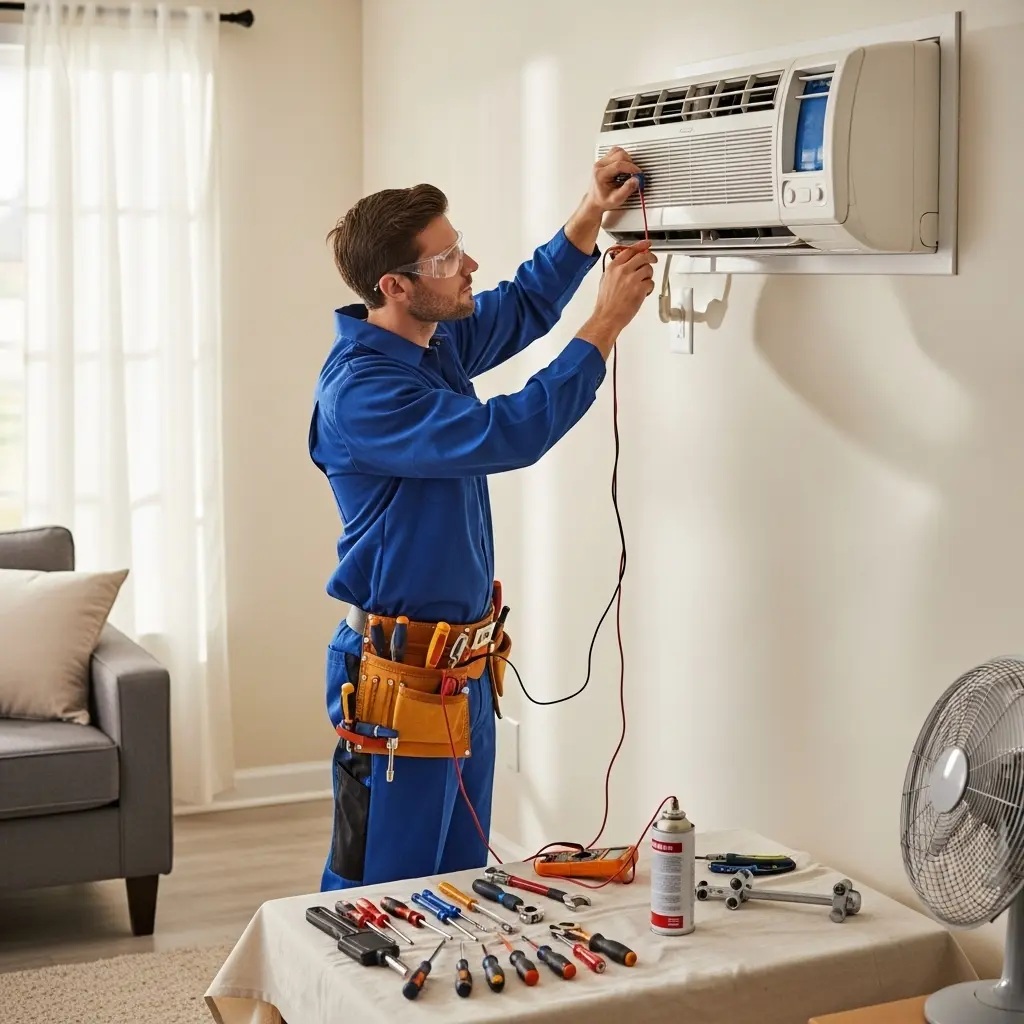 Konak LG LG klima gaz dolumu ve bakım – Enerji verimliliği artırıldı. - Teknik servis örneği